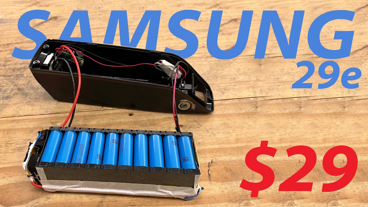Another $29 eBike Battery using Samsung 29e cells
