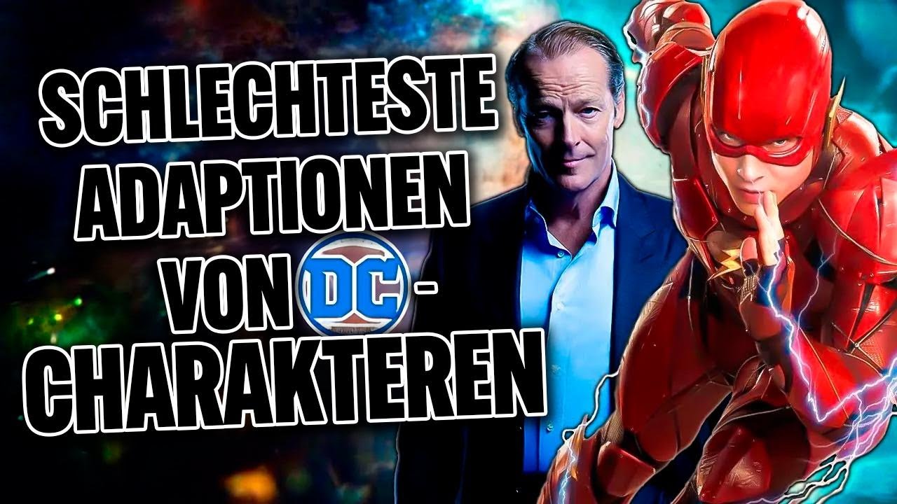 Die schlimmsten Umsetzungen der größten DC-Charaktere