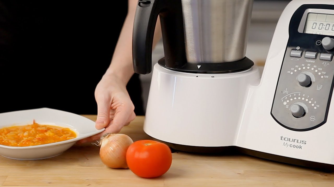 Sofre&iacute;r con robot de cocina Mycook #funcionesMycook #robotdecocina #Mycook