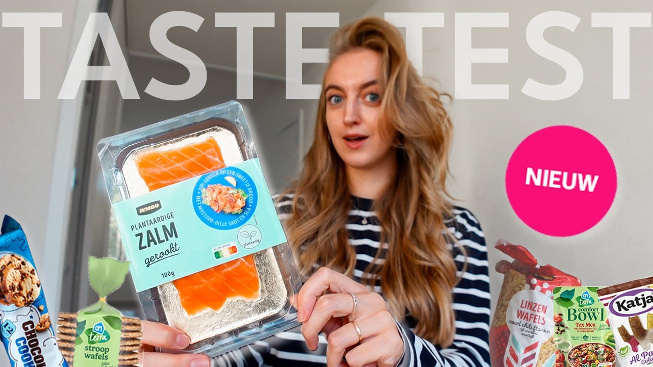 nieuwe producten proeven uit de supermarkt... 🤔 vegan