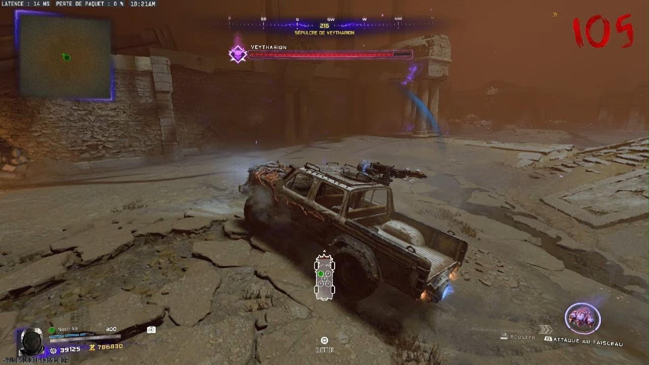 Call of Duty - BO7 Zombies - Bossfight Round 100 + - Ashes of the damned 