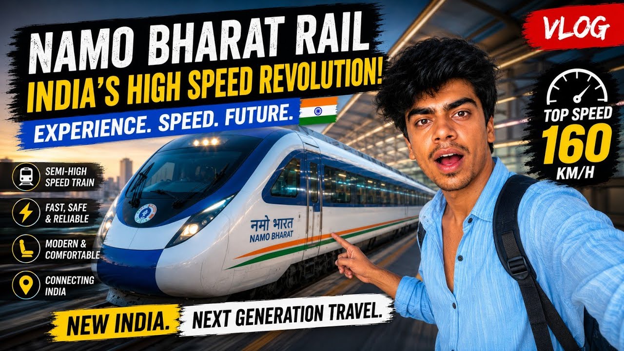 Journey in Namo Bharat | Krish Sisodia | Travel With Krish | RRTS | NCRTC
