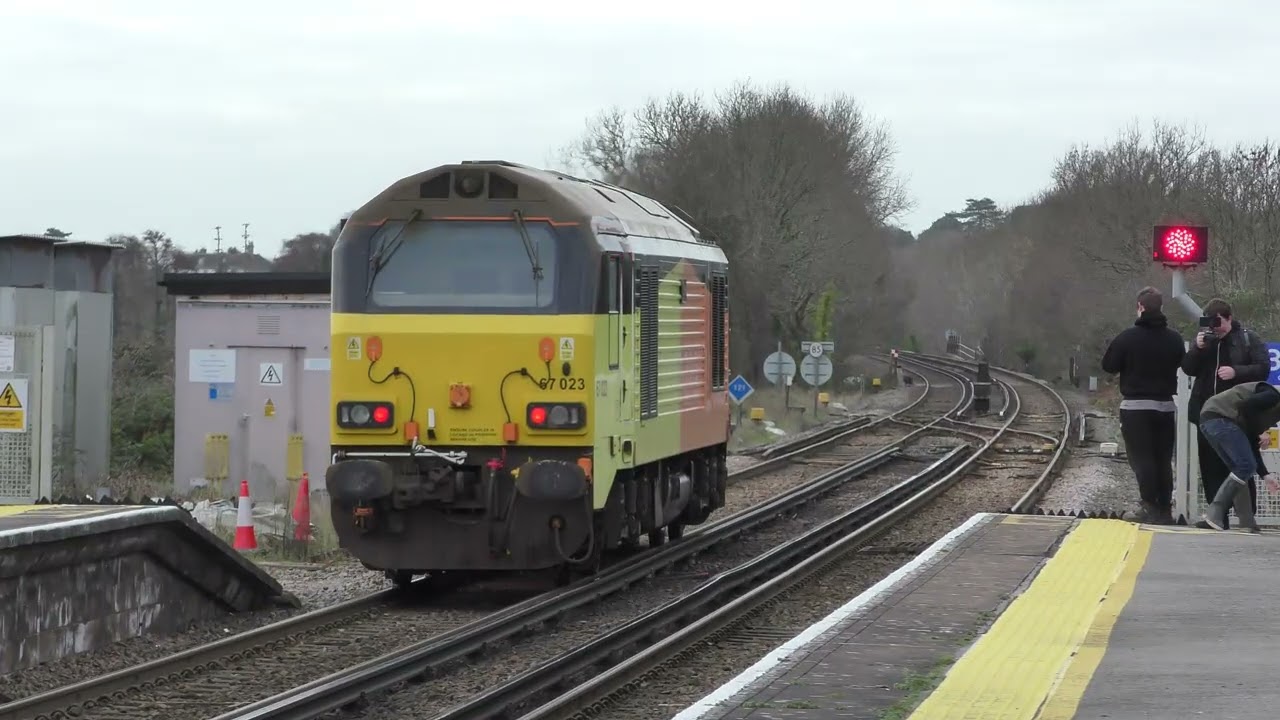 67023 to SWANAGE! Plus DOUBLE Euro Sheds on SITT at Wareham (29/12/25)