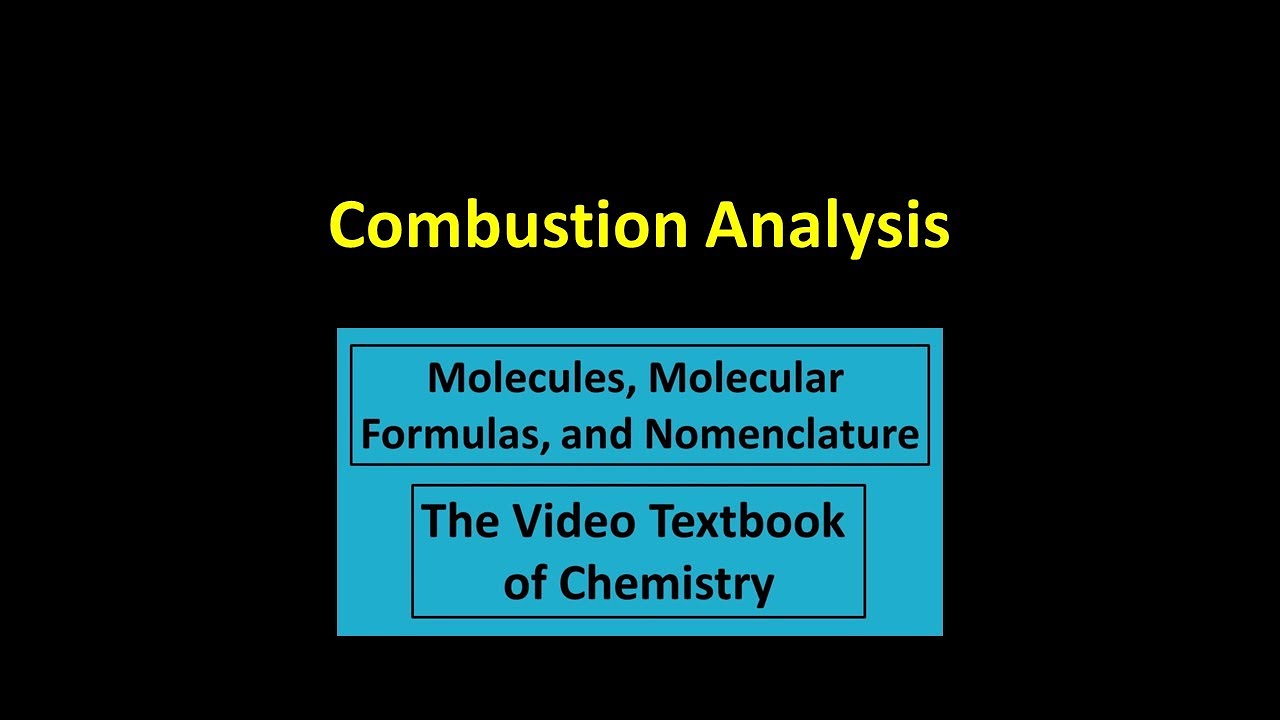 Combustion Analysis