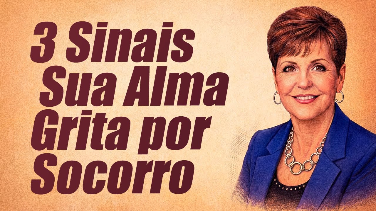 3 Sinais De Que Sua Alma Está Gritando Por Socorro - Joyce Meyer
