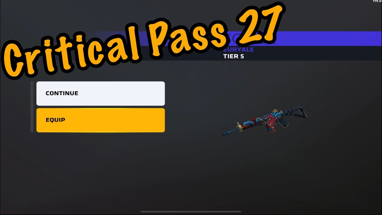 So I COMPLETED my Critical Pass Season 27 | Critical Ops Case Opening
