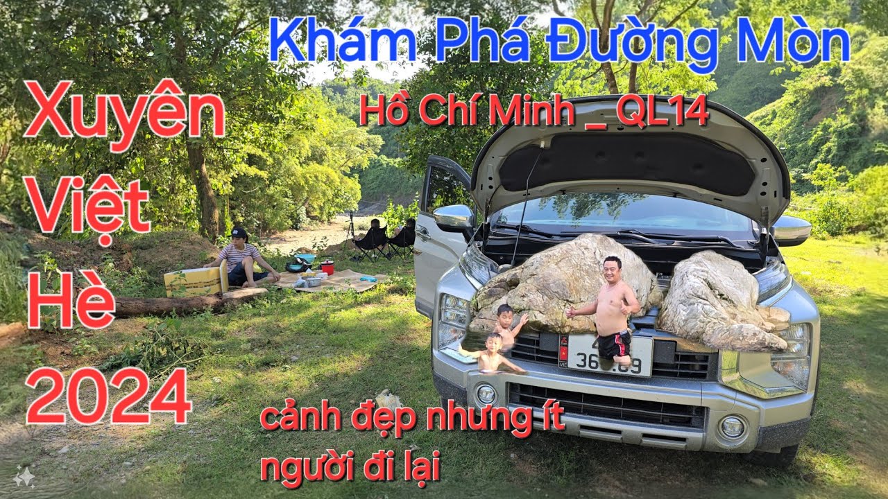 Xuyên Việt Hè 2024 : Lái ôtô xuyên việt Đường Trường Sơn HCM  _ Tuyệt Đẹp nhưng ít người đi