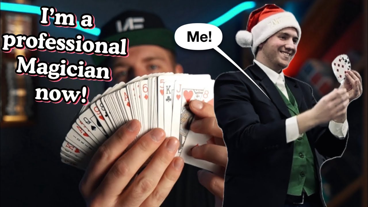 How I became a PROFESSIONAL MAGICIAN!!!