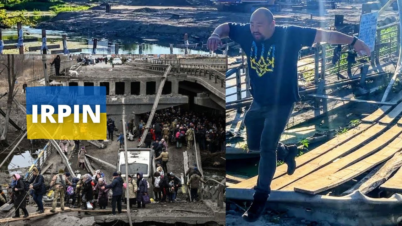 I CROSSED UKRAINE'S INFAMOUS BRIDGE  🇺🇦
