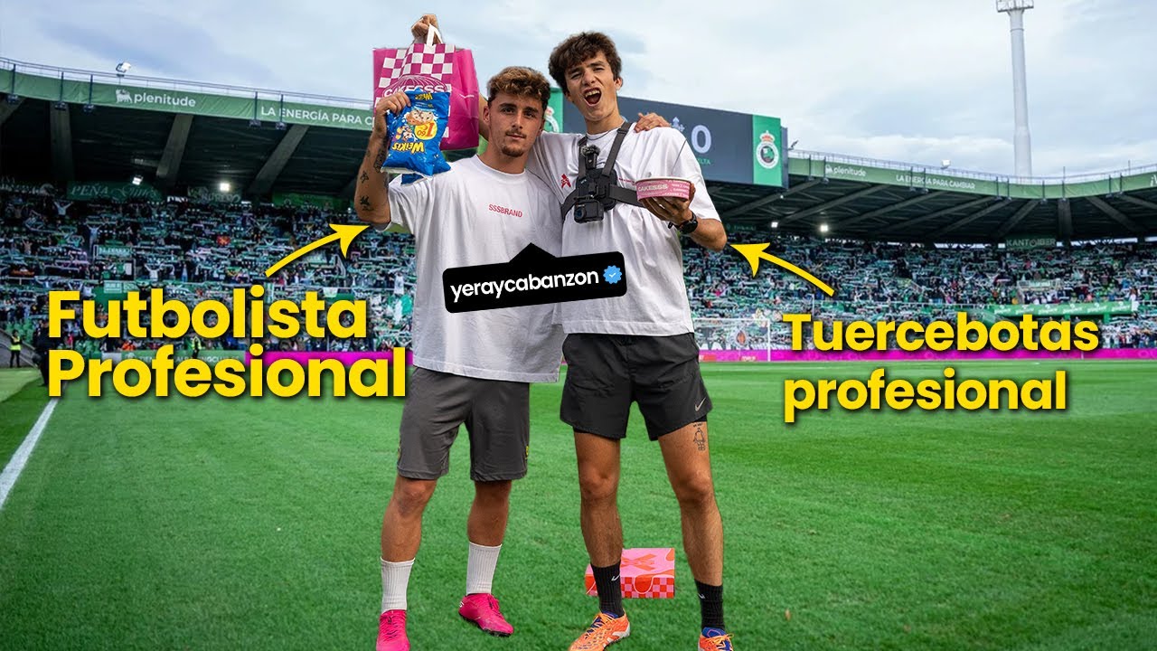 Me enfrento a un Futbolista profesional en su propio estadio