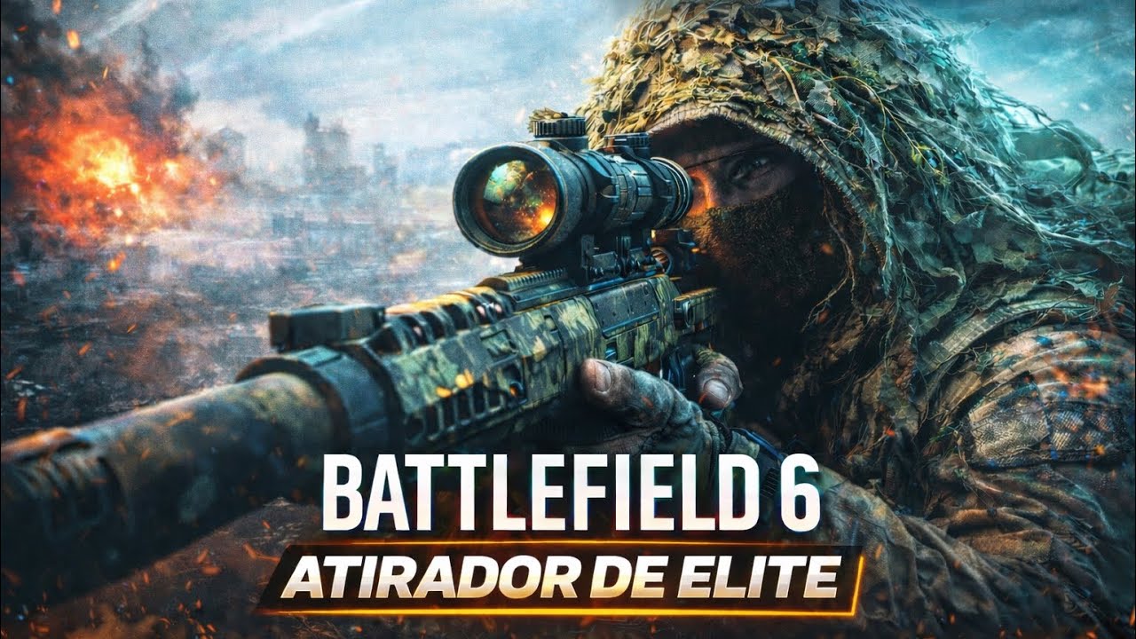 Battlefield 6 Gameplay - Jornada do Atirador de Elite