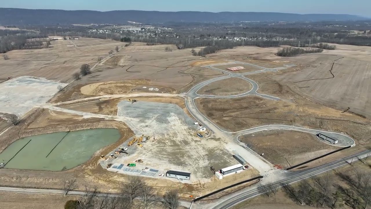 Aerial View along Country Club Rd