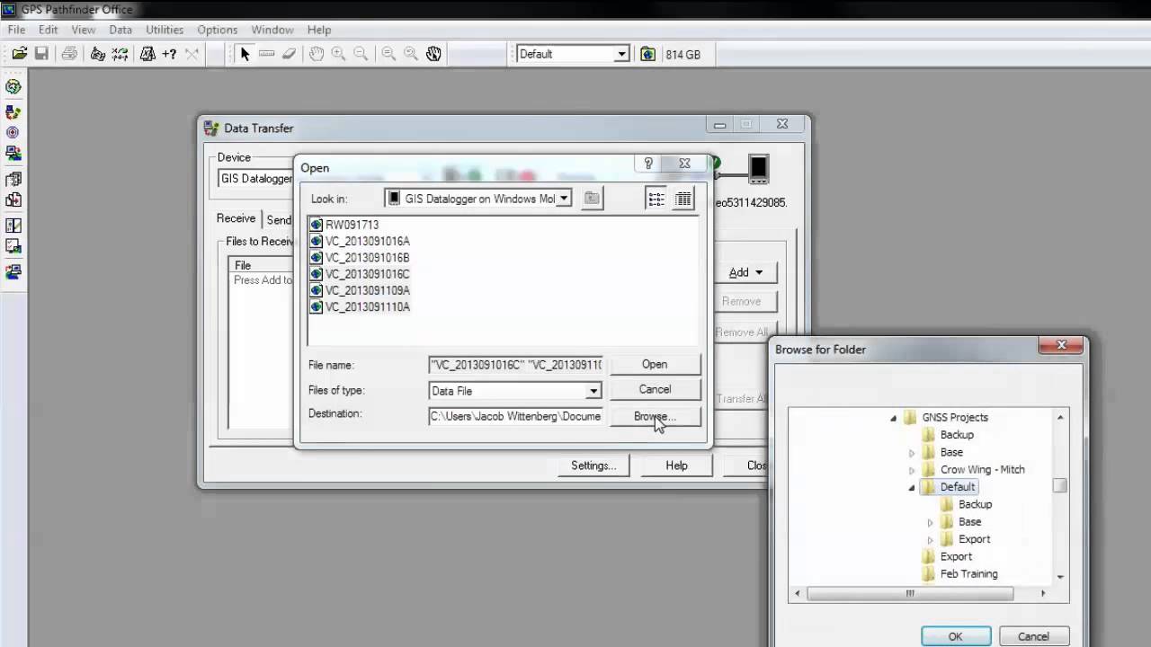 Data Transfer Utility: Transferring files