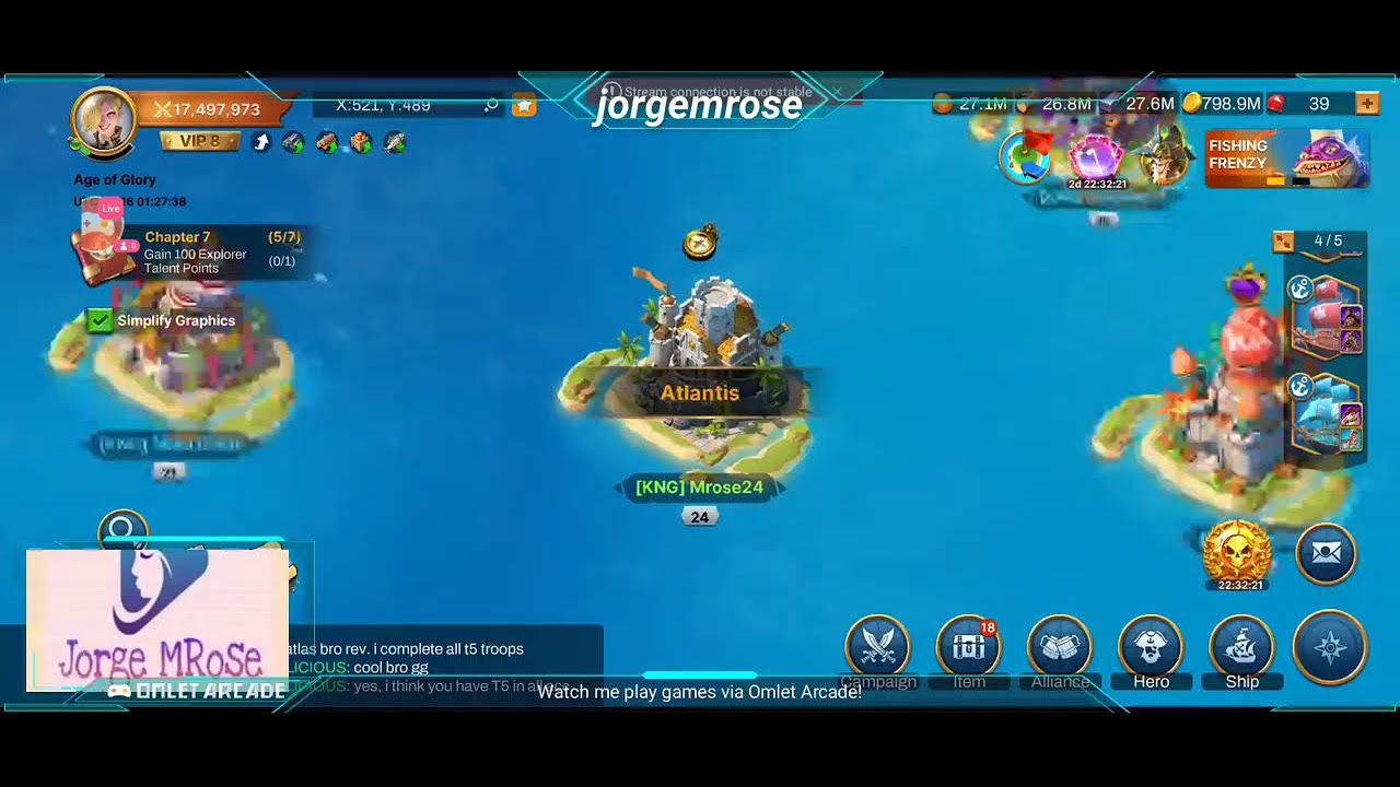 Watch me stream Lord of Seas on Omlet Arcade!