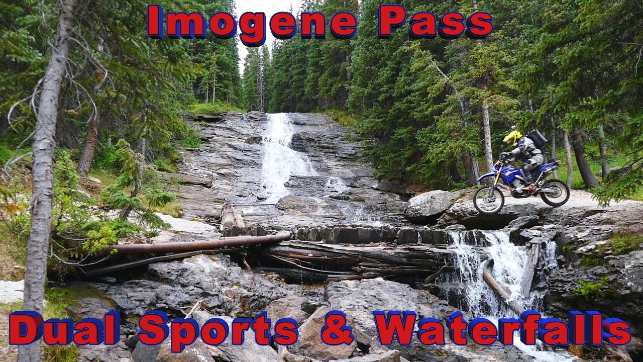 Ouray -Day 2- Imogene Pass - Dual Sports & Waterfalls Part 2