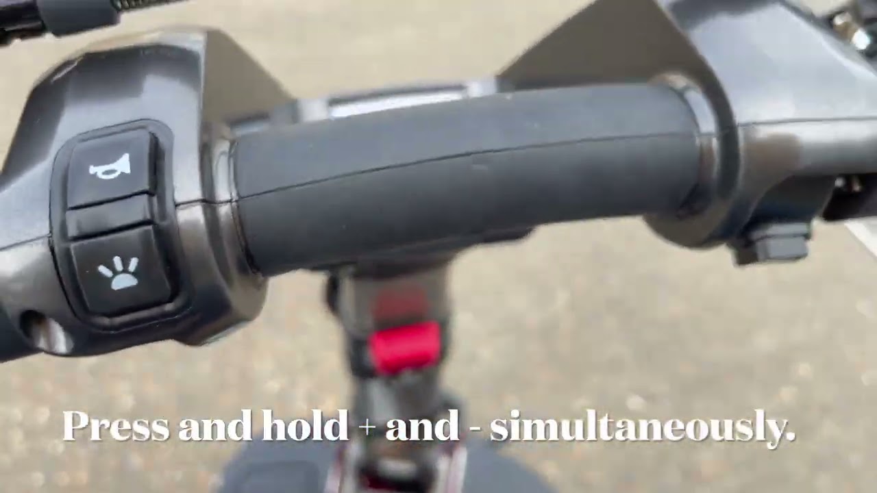 how to start cruise control on an ATTO Sport