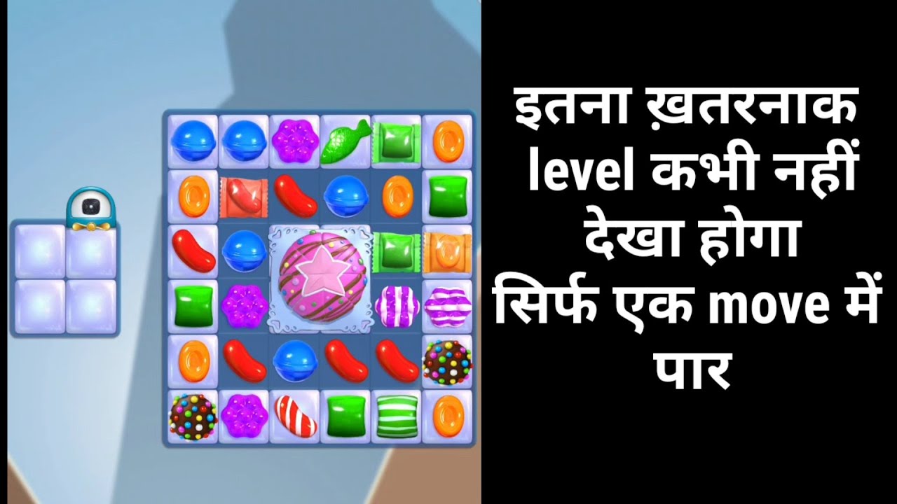 candy crush hack || winn in single move color bomb with strap candy || candy crush satisfying video