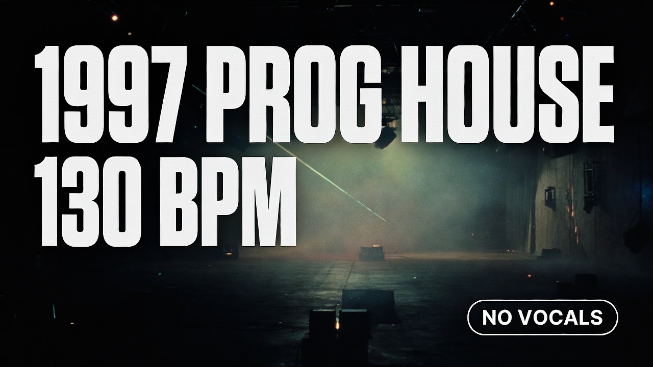 1997 Progressive House Club Mix (130 BPM) — Dark Underground, No Vocals