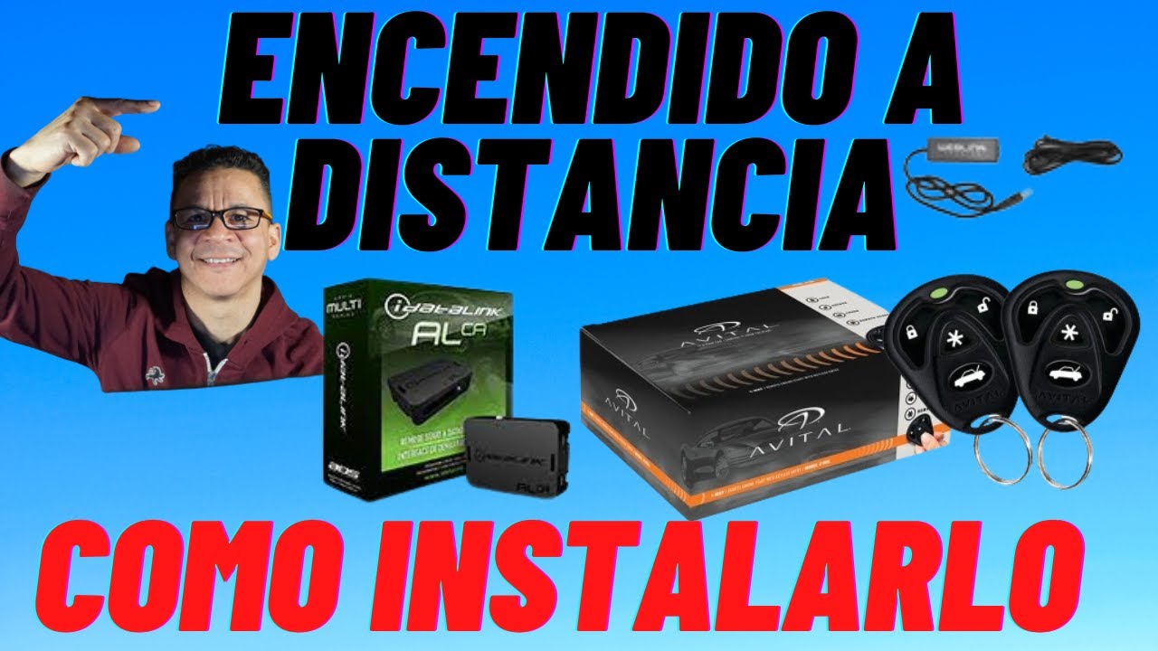 Como instalar un encendido a distancia a un Toyota Camry con modulo bypass Idatalink avital 4103
