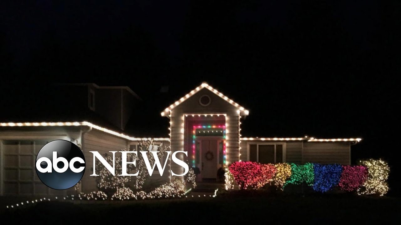 Woman Displays 10K Rainbow Lights to Support LGBTQ Rights