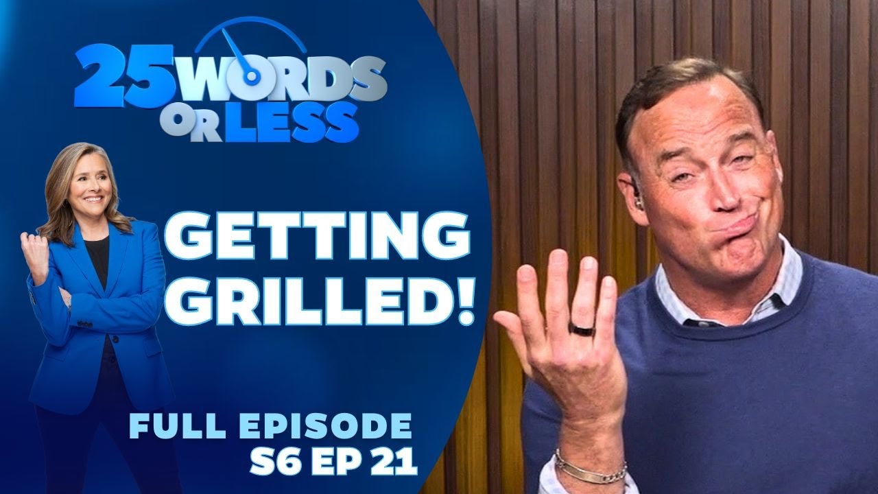 Ep 21. Getting Grilled! | 25 Words or Less Game Show: Matt Iseman & Tanner Thomason