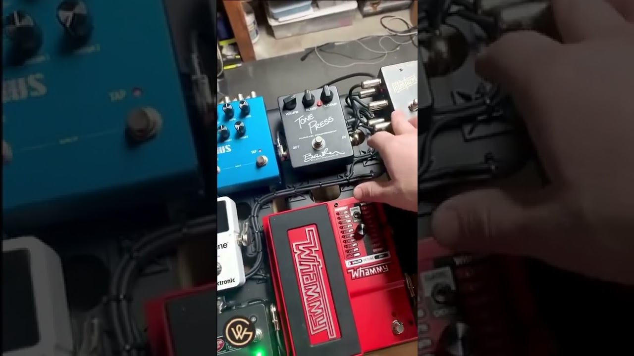 Pedalboard de Bobby Strand