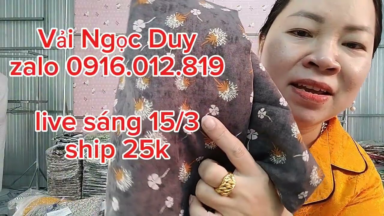 Vải Thời Trang Ngọc Duy, zalo 0916.012.819