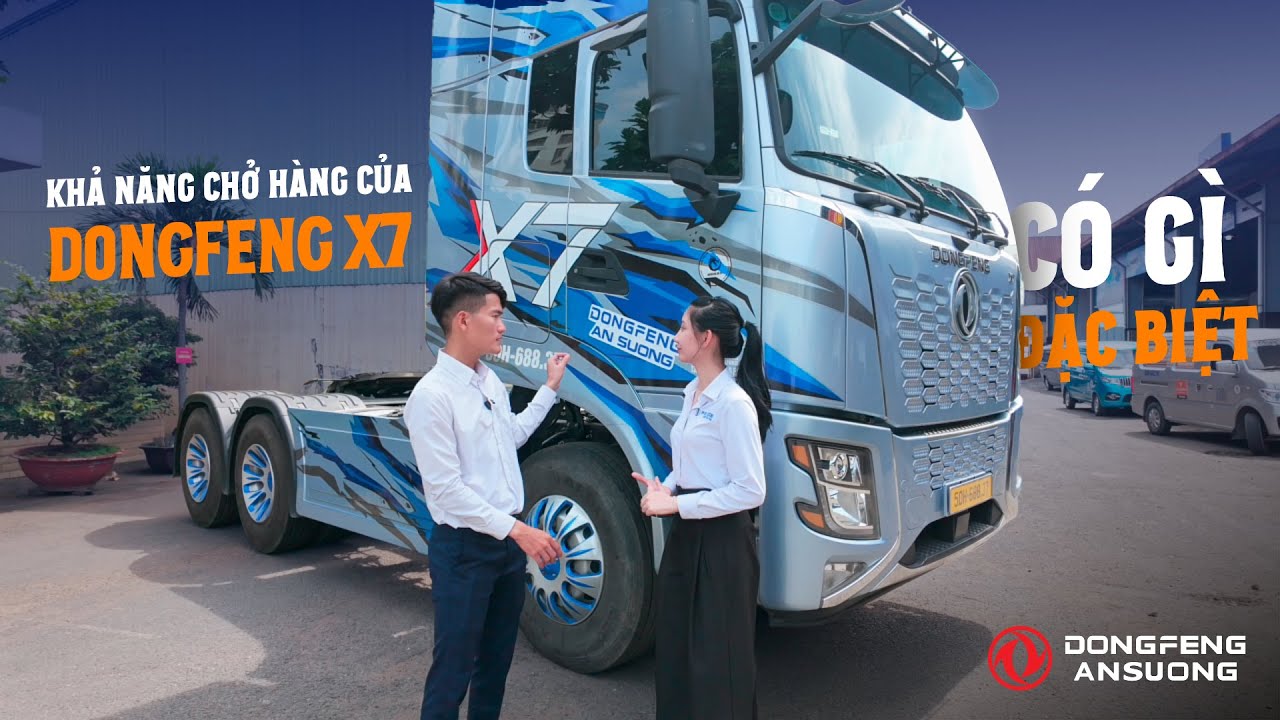 Khả năng chở hàng của Dongfeng X7 động cơ Yuchai có gì đặc biệt ? | Dongfeng An Sương
