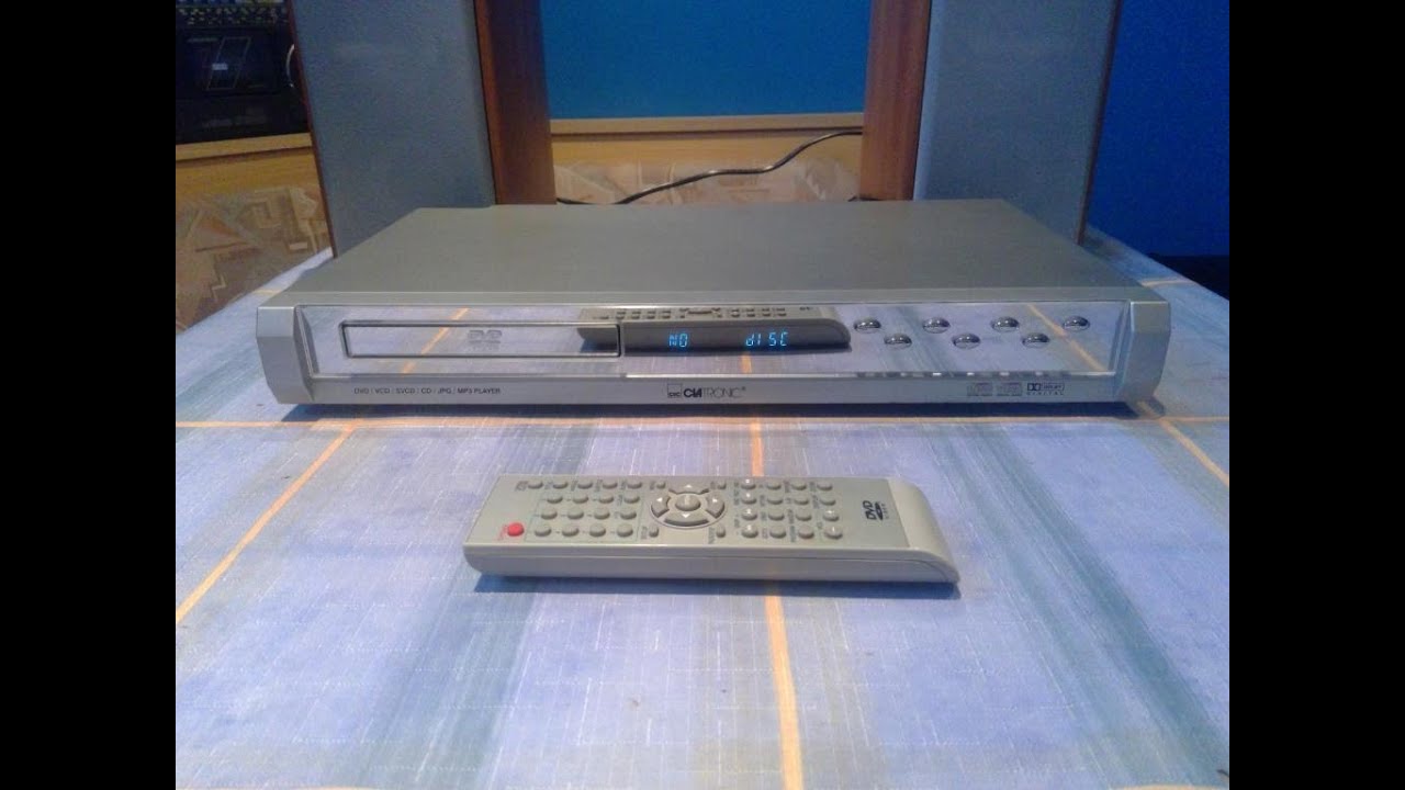 German DVD Player Clatronic DVD 556/3 (Hedgehog Service)