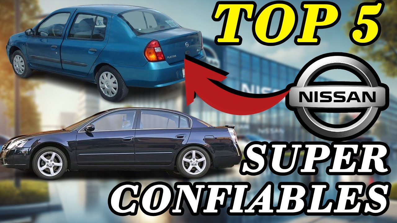 Top 5 de Autos NISSAN USADOS Super CONFIABLES y ECONÓMICOS