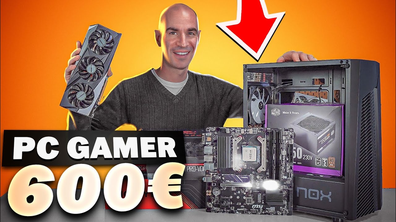 Je monte un PC Gamer à 600€ ( le Top perfs/prix 1080p )