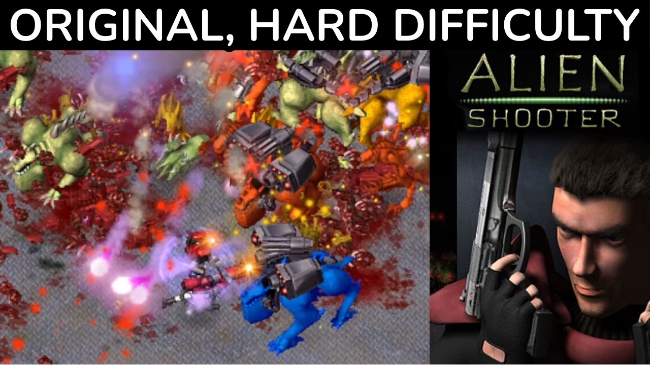 Alien Shooter - Original Campaign, Hard Difficulty