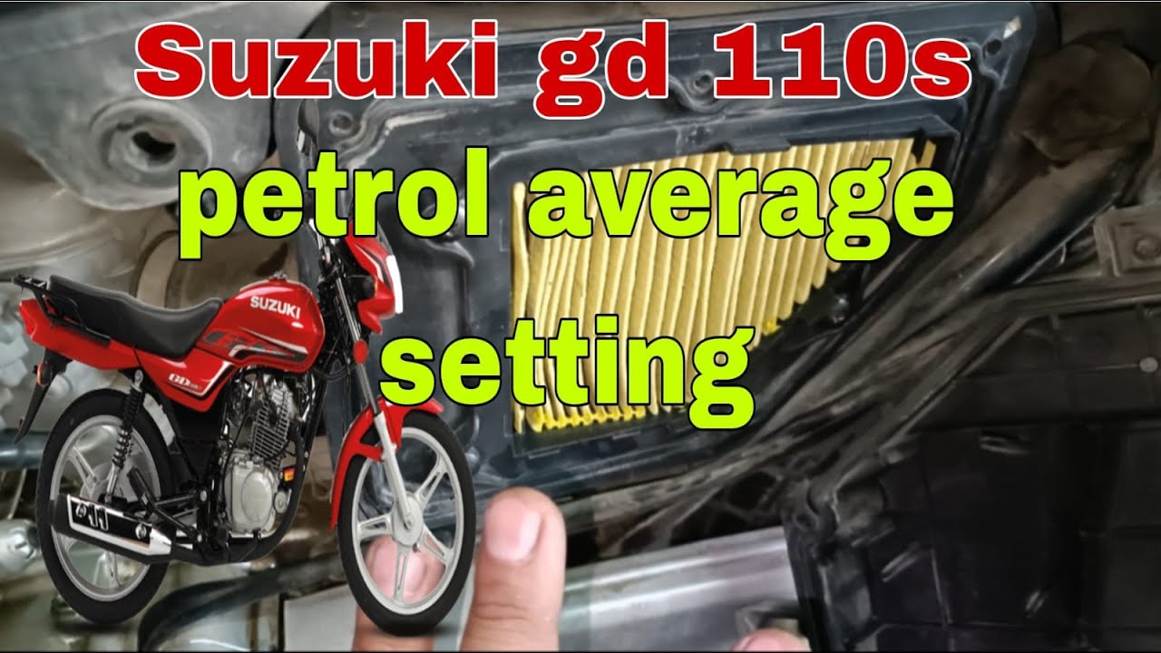 SUZUKI GD 110s PETROL AVERAGE SETTING || KASHIF SUZUKI CENTRE || SUZUKI BAKES ||