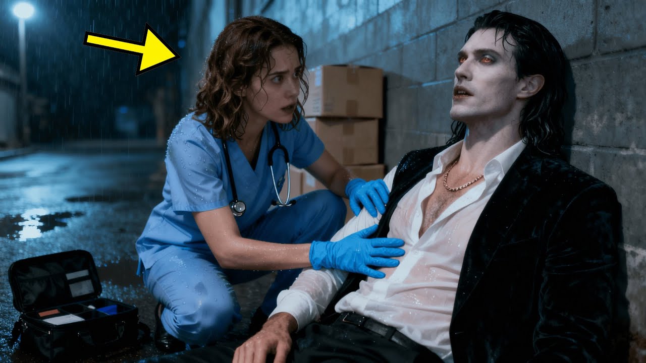 Ella Encontró a Un Hombre Herido en Su Garaje; El Rey Vampiro Despertó Y Dijo: 