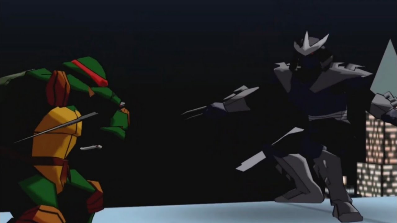 Teenage Mutant Ninja Turtles (2003) Full Raphael Story Walkthrough 