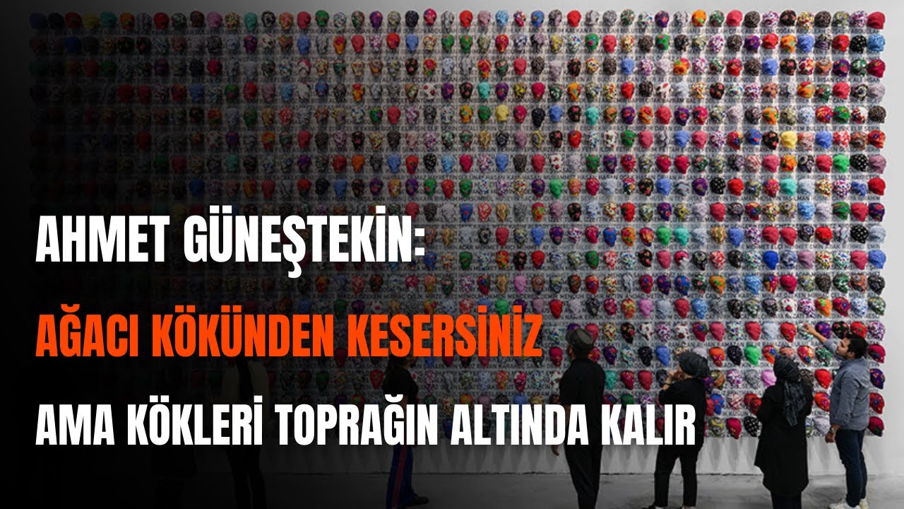 Sanatçı Ahmet Güneştekin, Kayıp Alfabe’yi İlke TV’ye anlattı
