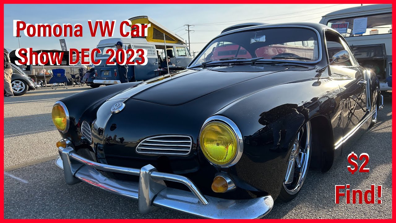 Pomona VW Car Show 12/3/2023 and $2 bargain find!