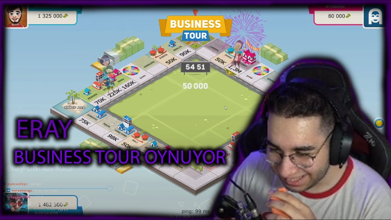 ERAY || EKİPLE İDDALI!!  BUSİNESS TOUR OYNUYOR