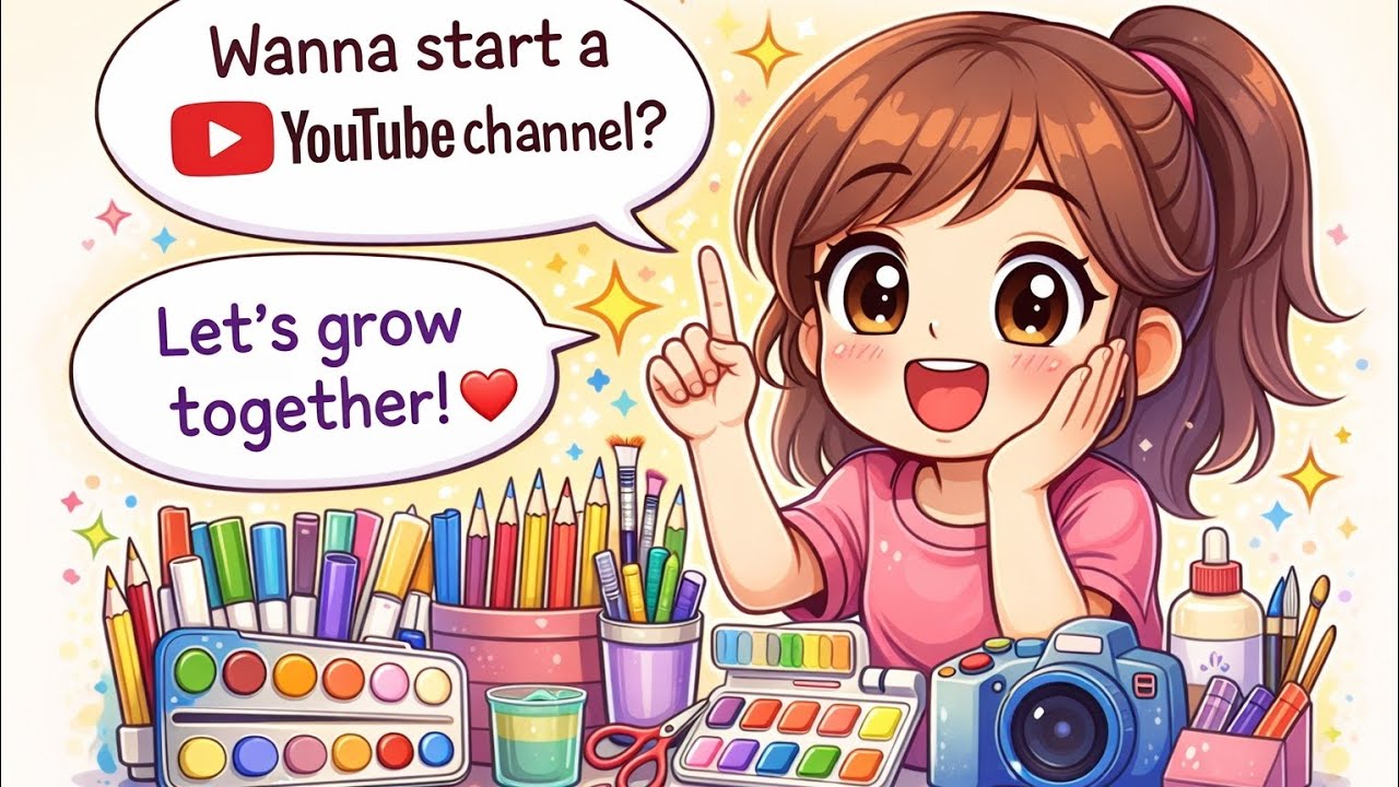 Want To Start YouTube Channel? Let's Grow Together🥰✨️