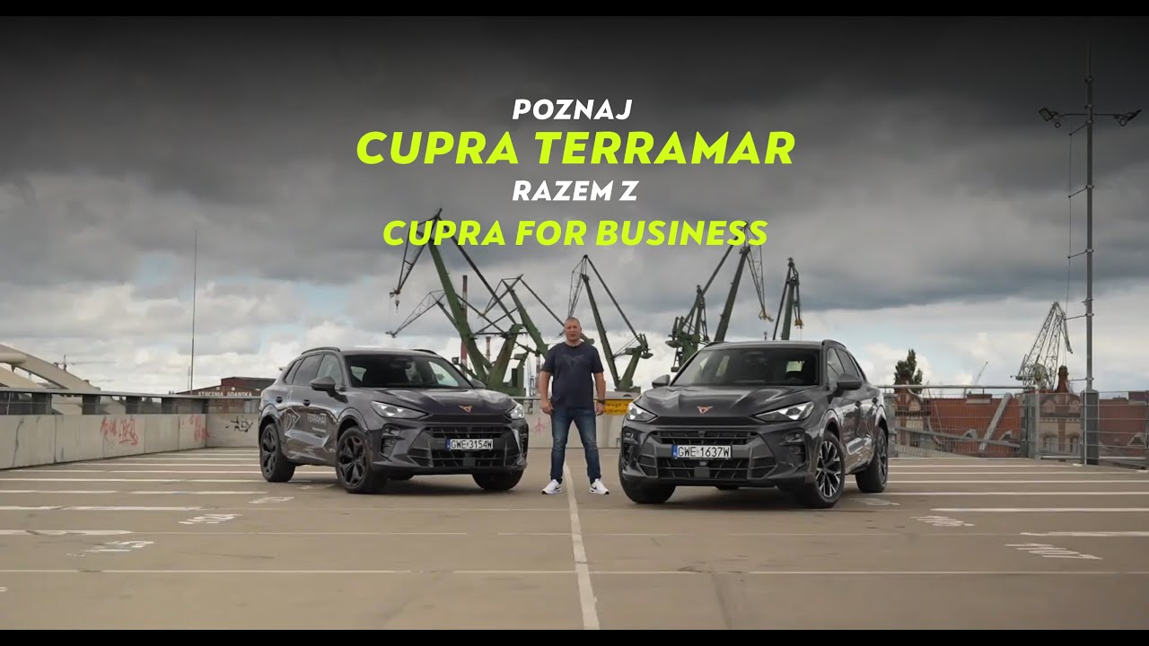 Poznaj CUPRA Terramar razem z Łukaszem z CUPRA FOR BUSINESS - PLICHTA - CFB
