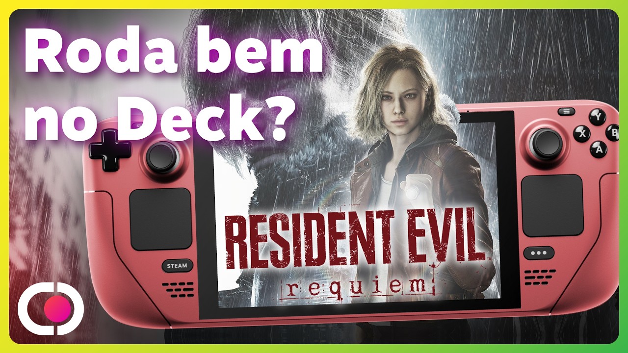 INCRÍVEL! Primeiros 20 MINUTOS de Resident Evil Requiem no Steam Deck