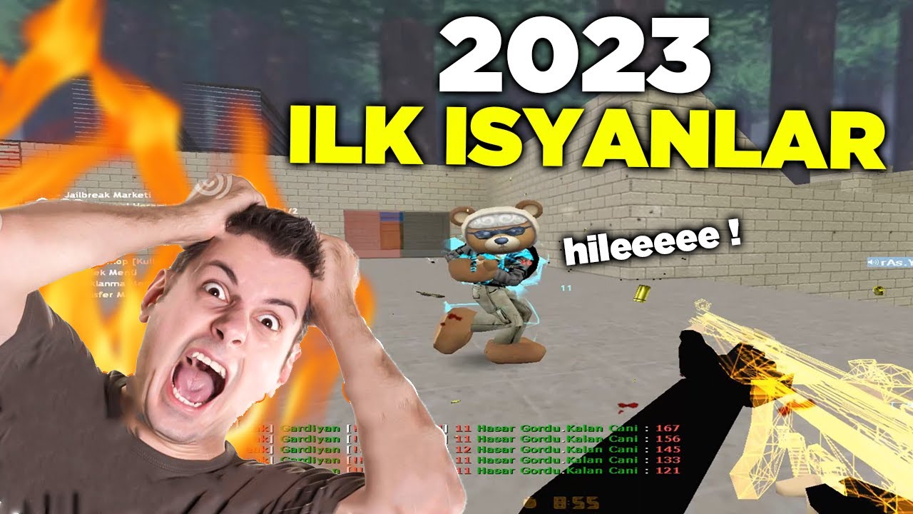2023 İLK İSYANLARI KOMUTÇU ÇILGINA DÖNDÜ! - CS 1.6 JAİLBREAK