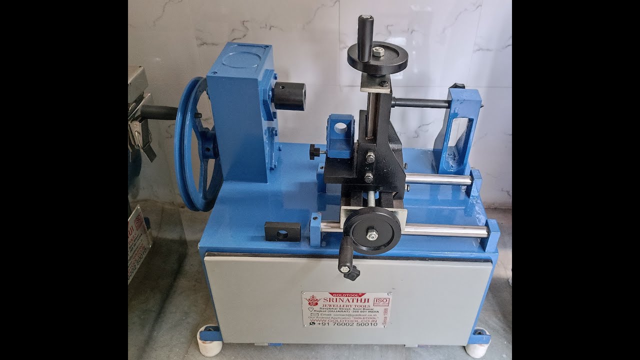 GOLD TOOL® TUBE FORMING MACHINE HAND OPERATED - SRINATHJI JEWELLERY TOOLS hollow bali hollow bangle