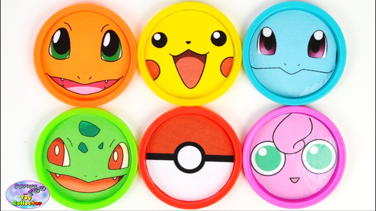 Learn Colors with Pokemon Pikachu Finding Dory MLP Toys Surprise Egg and Toy Collector SETC