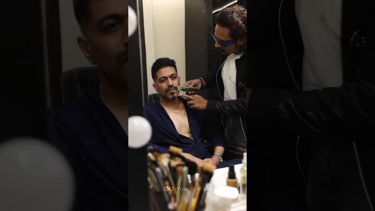 Toxic Teaser | Yash Beard Cuting | #toxic #teaser #yash #beardstyle #shorts