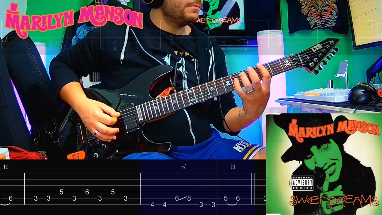 Learn Sweet Dreams on Guitar! (Marilyn Manson Tab)