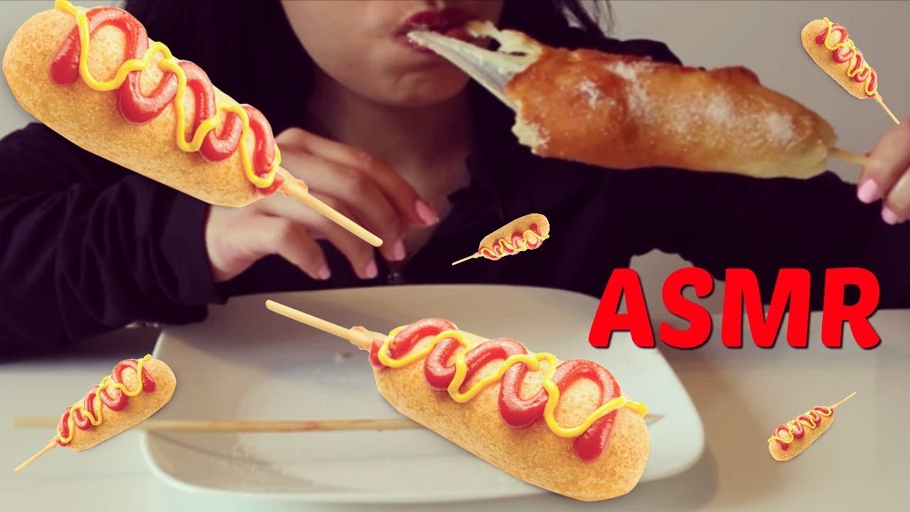 ASMR Giant Mozzarella Corn Dog *very messy* 대왕 모짜렐라 핫도그 리얼사운드 먹방 Mukbang | EXTREME Eating Sounds