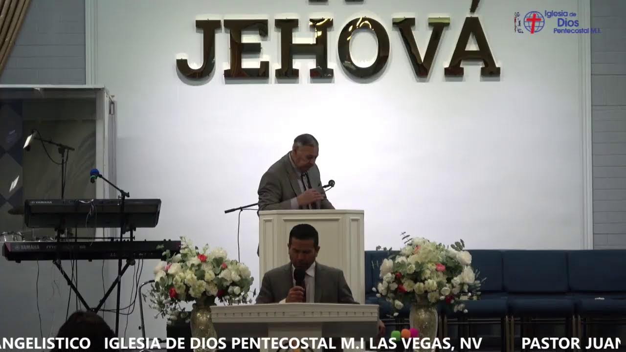 3.1.26 BIENVENIDOS AL CUTLO EVANGELISTICO IGLESIA DE DIOS PENTECOSTAL, LAS VEGAS 1