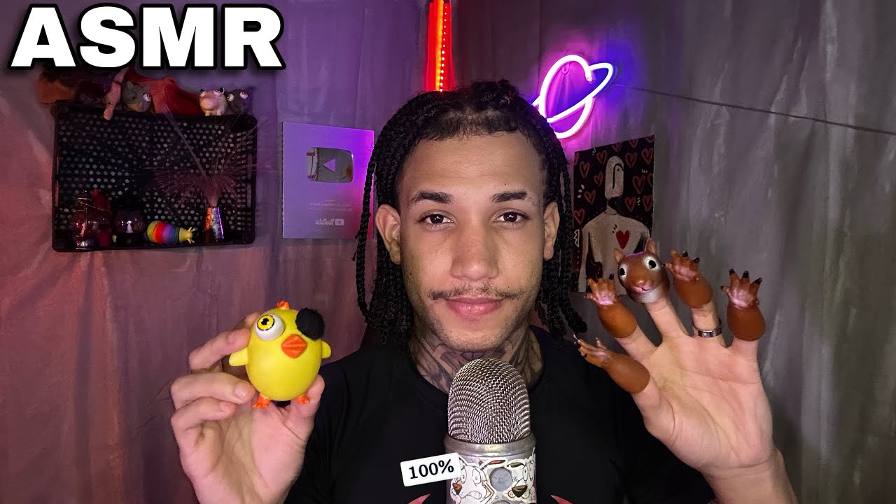 ASMR ESQUILO CHOCOLATE 🐿️🍫+ SONS DE BOCA 