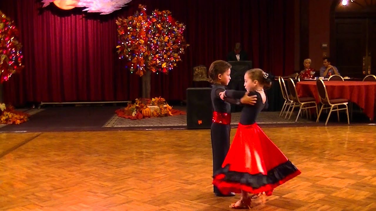 Leana and David dancing Paso Doble @ Autumn Showcase
